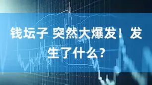 钱坛子 突然大爆发！发生了什么？