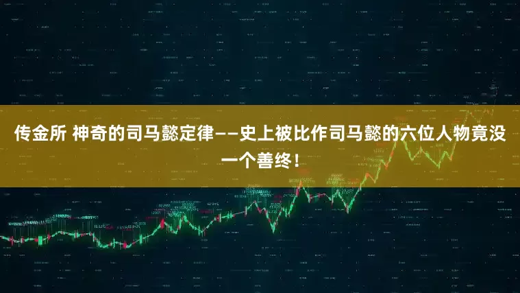 传金所 神奇的司马懿定律——史上被比作司马懿的六位人物竟没一个善终！